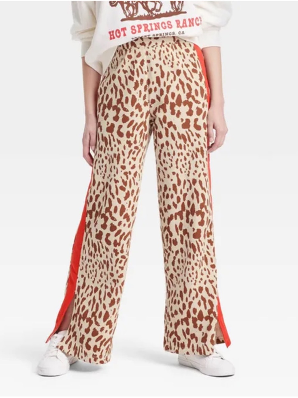 Grayson Threads Women's Leopard Print Graphic Lounge Pants NWT